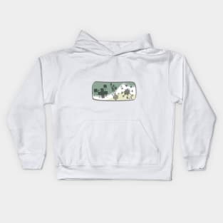 decorations drawed by hand Kids Hoodie